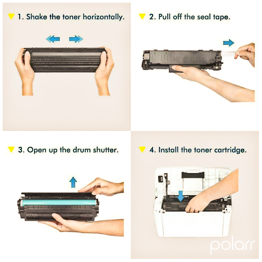 Cartridge Install Canon337